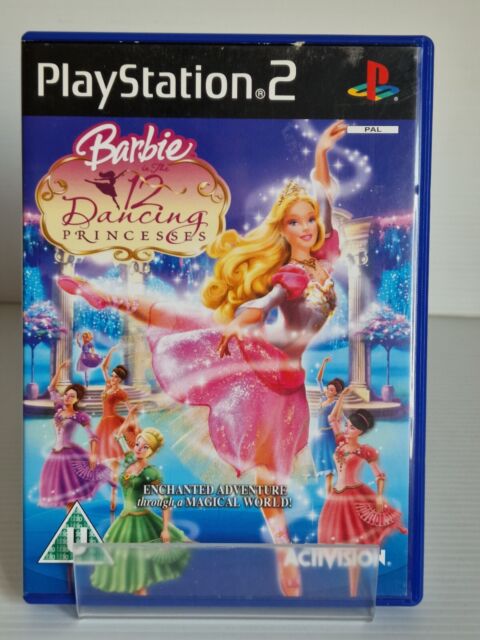 Barbie nas 12 Princesas Dançantes (PS2) - PAL - Novo