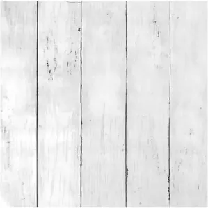 Shiplap Peel and Stick Wallpaper for Walls Wood White Contact Paper Decorative R - Picture 1 of 12