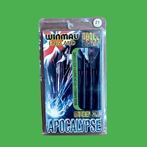 Winmau England Steeltip Apocalypse Brass Barrels Darts Set - Picture 1 of 4
