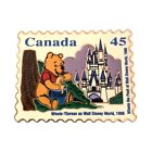 Vintage 1996 Walt Disney Winnie The Pooh Canada Stamp Magnet