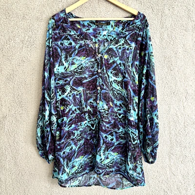 VIX Traje de Baño Encubrimiento Mediano Transparente Cordón Lujo Resort Diseñador Viaje Playa Foto 1 de 4