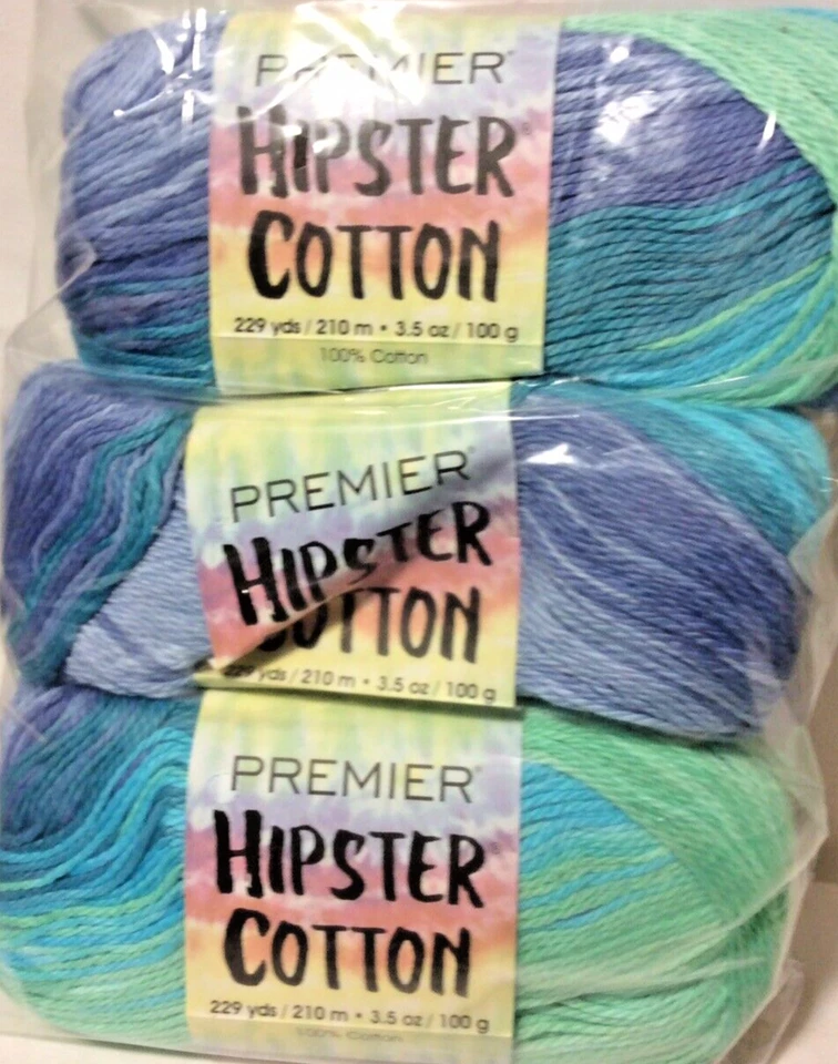 Premier Yarns Hipster Cotton Yarn-hello Hydrangea
