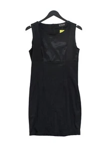 Morgan Women's Midi Dress M Black 100% Other Sleeveless Midi Round Neck A-Line - Picture 1 of 5