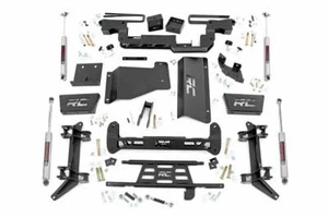 Rough Country 6in GM Suspension Lift Kit 88-00 K2500/3500 PU 4wd - Bild 1 von 6