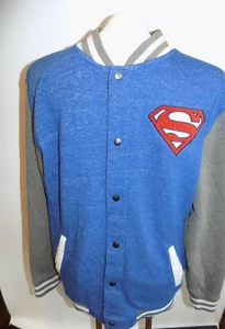 Superman Jacke mit Knopfleiste - Bild 1 von 8