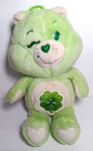 Oso de peluche Kenner Good Luck Care 1983 vintage peluche verde - Imagen 1 de 2