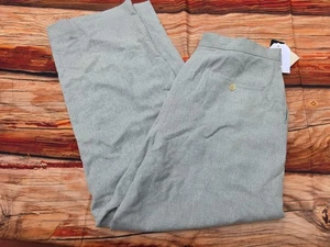 Lauren Ralph Lauren Hose Damen 16 100% Lammwolle Vintage gefüttert hellgrün Neu mit Etikett - Bild 1 von 14