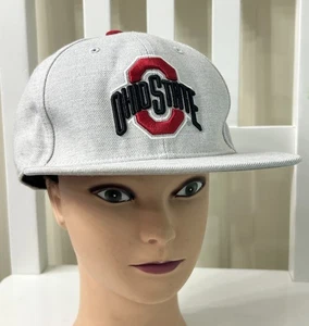Ohio State Buckeyes '47 Brand Gray Snapback Adjustable OSU Hat Cap NCAA - Picture 1 of 11