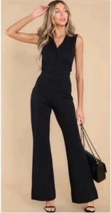 Mono para mujer Spanx negro el perfecto con detalle de cremallera roja talla XL - Imagen 1 de 5