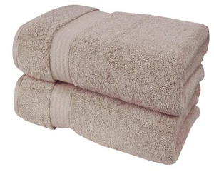 700 GSM Premium Oversized Extra Large Cotton 2 Pack Bath Sheet 35x70-100% Com... - Picture 1 of 6