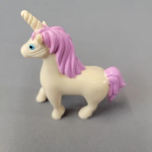 Dora The Explorer Prinzessin Einhorn Spielzeugfigur weiß lila 2004 Mattel 2,5" groß - Bild 1 von 12