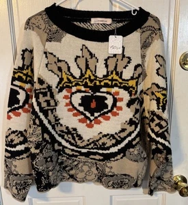 Free People Long Sleeve Sweater Woman Size Small Pit To Pit 19.5 In. Brand New - Picture 1 of 2