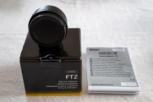 Nikon Z Mount FTZ Bajonettadapter, sehr gutem Zustand, mit OVP - Bild 1 von 3