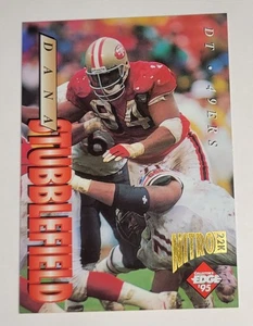 1995 Dana Stubblefield Card #179 Collectors Edge Nitro 22K San Francisco 49ers - Picture 1 of 4