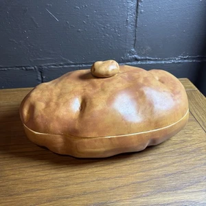 Vintage 11.5”  Potato Canister Ceramic Kitchen Decoration - Picture 1 of 16
