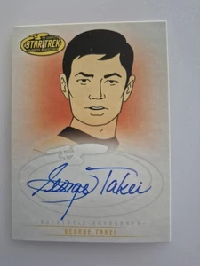 Star Trek The Complete Animated Adventures George Takei as Lt. Sulu  Auto - Picture 1 of 2