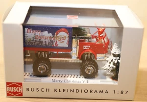 Busch 7654 Christmas VIII Diorama, Frau am Steuer  H0, 1:87 - Bild 1 von 8