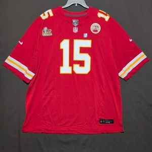 Nike Patrick Mahomes Chiefs Super Bowl LIX Patch Game Jersey Men's 3XL Red - Picture 1 of 2