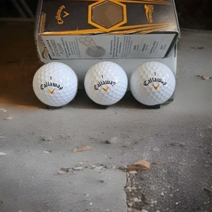 Palline da golf Callaway Warbird 2.0 ad alta distanza di lancio volo esteso confezione da 3 - Foto 1 di 6