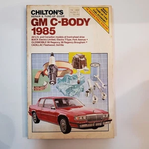CHILTON 1985 GM C-Body Repair & Tune Up Guide Cadillac Buick Oldsmobile 7587 - Picture 1 of 8