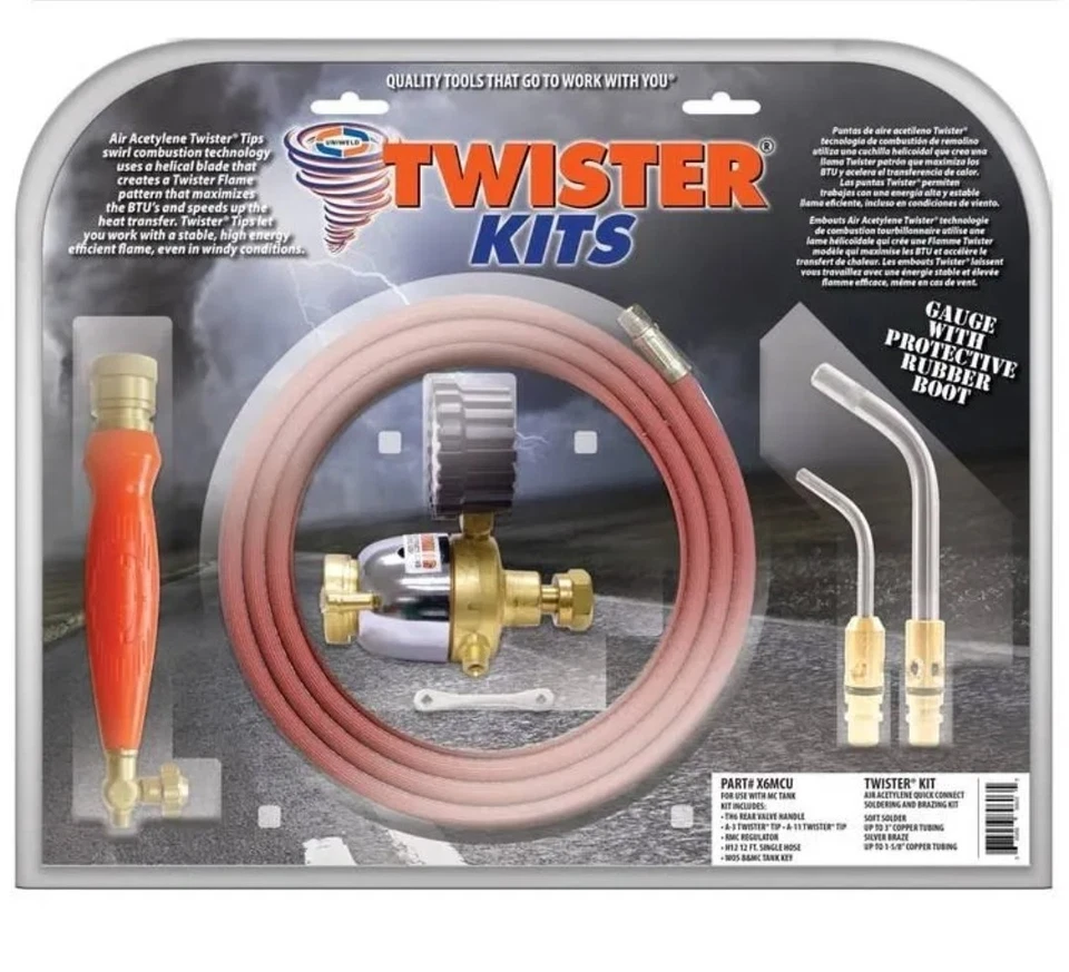 Kit Tourch Uniweld X6MCU Twister® Foto 1 de 1