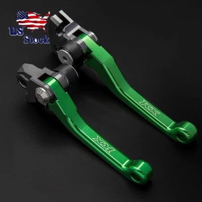 Palancas de embrague de freno CNC para moto de cross para Kawasaki KX250F KX450F 2013-2015 2016 2017 Foto 1 de 4