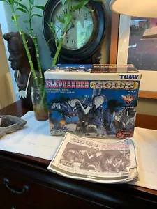 BOX and MANUAL ONLY Zoids RZ-038 ELEPHANDER Tomy 1999 Rare VINTAGE - Picture 1 of 11