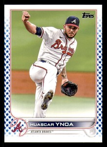 2022 Topps Blue Star 299 made 3 Huascar Ynoa - Atlanta Braves