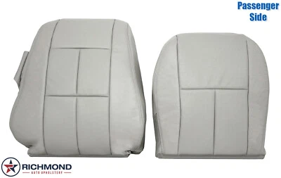 Lincoln Zephyr 2006 lado del pasajero completo cubiertas de asiento de cuero de repuesto gris Foto 1 de 4