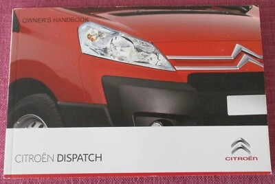 (2010) CITROEN DISPATCH COMBI ESTATE (2007 - 2011) OWNERS MANUAL - HANDBOOK. - Image 1 of 4