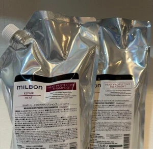 【Refill】Milbon REPAIR Heat Protective Shampoo & Treatment 1000ml For Damege Hair - Picture 1 of 1