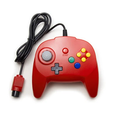 For Nintendo 64 Video Game Console  Gamepad Joystick Joypad Wired Controller - Image 1 of 4