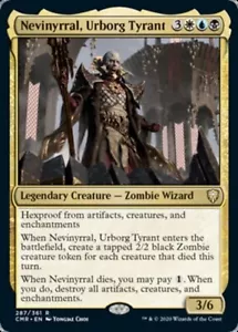 Nevinyrral, Urborg Tyrant x1 1x FOIL Commander Legends casi nuevo como nuevo Magic The Gathering - Imagen 1 de 1