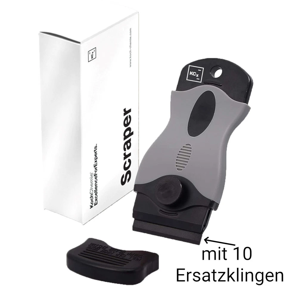 Kunststoffschaber Koch Chemie Scraper mit 10 Ersatzklingen - Bild 1 von 1