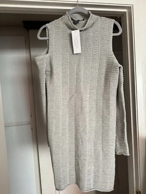 French Connection Sweater Dress Womens Medium Knit Size 12. Stretchy - Image 1 of 4