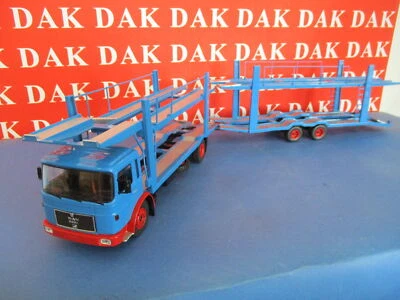 Die cast 1/43 Modellino Camion Truck Bisarca Man F7 1970 by Ixo - Immagine 1 di 4