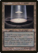 1X Cabal Pit Odyssey NM/EX MTG CARD