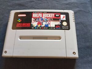 NHLPA hockey 93 Super Nintendo snes NES Cartouche seule Loose