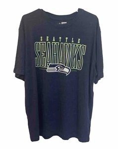 Team Apparel NEW w tags NFL Seattle Seahawks Men's Bi-Blend T-Shirt - Picture 1 of 7