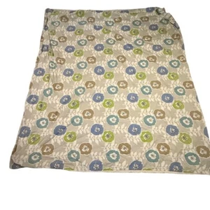 The Company Store King Duvet Comforter Cover Reversible 100% Cotton Floral Bed - Picture 1 of 10