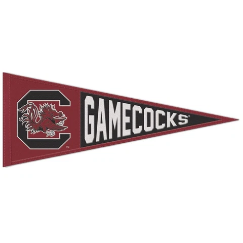 South Carolina Gamecocks Wool Pennant - 13"x32" Cover