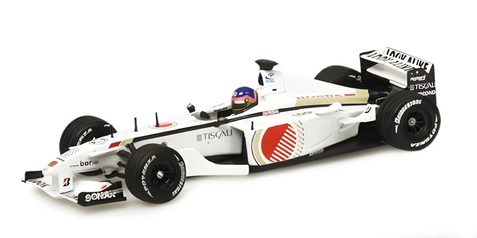 Minichamps 400010010 BAR HONDA 03 J. VILLENEUVE 2001 scala 1/43 - 400010010 - Immagine 1 di 1