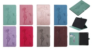 2025 Embossed Magnetic Flip Leather Stand Case Cover For iPad 2 3 4 Air Pro Mini - Picture 1 of 27