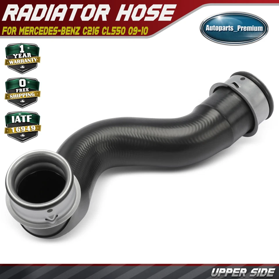 Manguera de tubo de refrigerante de radiador superior para Mercedes-Benz S550 2007-2011 CL550 4Matic Foto 1 de 4