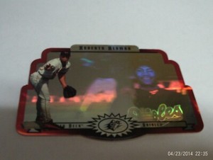 1996 SPx Roberto Alomar #6 Baltimore Orioles. Upper Deck. Holoview Foil. HOF.
