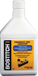 Herramienta neumática genuina Bostitch grado invierno lubricante botella de 20 oz nuevo stock antiguo - Imagen 1 de 2