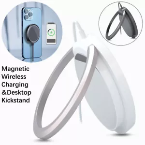 Magnetic Wireless Charger with Kickstand 15W Fast Charging For Universal Phone - Picture 1 of 19