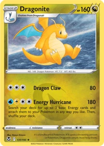 Pokémon TCG Dragonite 131/195 Holo Rare Silver Tempest NM/M - Picture 1 of 1