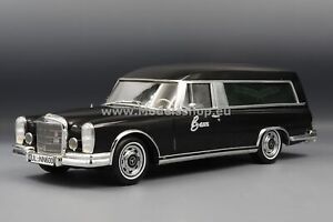 Mercedes-Benz 600 Pollmann hearse , 1969 /black/