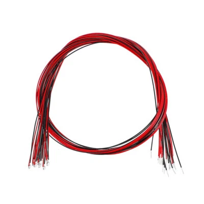 Vorverdrahtete mit Kabel LED Mini LED Leuchtdioden Dioden 0402 Orange 10 Stück - Bild 1 von 4